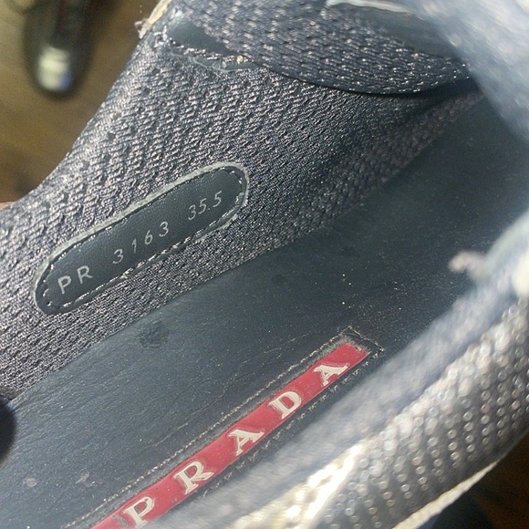 Prada gold sneakers - Picture 9 of 17